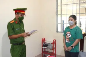 Bị can Lê Thị Ngọc Hương. Ảnh: CACC