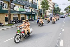 Công an Cần Thơ ra quân dịp lễ 30-4 và bảo vệ SEA Games 31