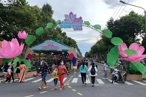 Du khách ấn tượng với Lễ Hội Sen Đồng Tháp 