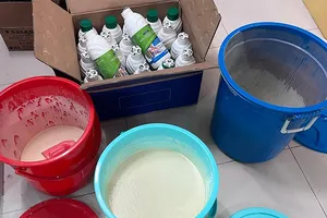 Bắt bị can sản xuất thuốc bảo vệ thực vật giả nhãn hiệu 