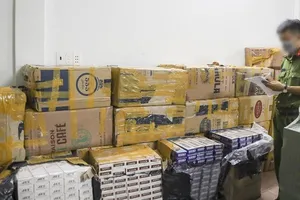 Cần Thơ: Phá đường dây buôn bán thuốc lá lậu quy mô trăm tỉ