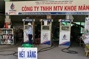 40 cơ sở xăng dầu ở An Giang treo biển hết xăng