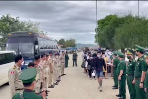 An Giang: Tiếp nhận thêm 44 công dân Việt Nam được giải cứu từ Campuchia