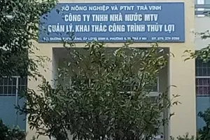 Thu hồi hơn 4,7 tỉ đồng tại Công ty Quản lý, khai thác công trình thủy lợi Trà Vinh