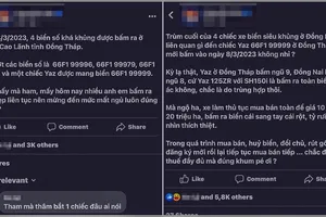 Phó Công an huyện Cao Lãnh nói về việc mình bấm được biển số đẹp 66F1-999.79