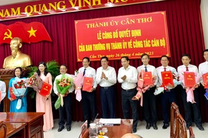 Bí thư quận Thốt Nốt làm Chủ nhiệm UBKT Thành uỷ Cần Thơ