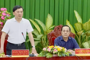 Uỷ ban kiểm tra Trung ương làm việc tại Trà Vinh