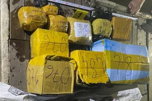 Bắt giữ 19 kg vàng lậu chuyển từ Campuchia vào Việt Nam