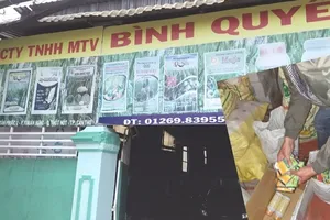 Bị truy tố vì tự tạo công thức phân bón, bán phân không có phép lưu hành