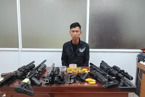 Cần Thơ: Phát hiện 3 người mua, bán, sử dụng súng hơi 