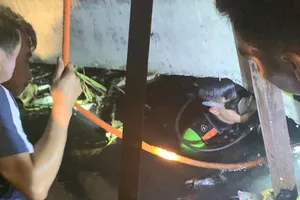 Người dân viết thư cảm ơn lực lượng công an TP Cần Thơ liều mình xuống cống cứu người