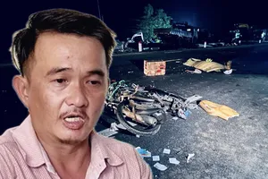 Tạm giữ tài xế gây tai nạn chết người ở Tuyến tránh TP Long Xuyên rồi bỏ trốn