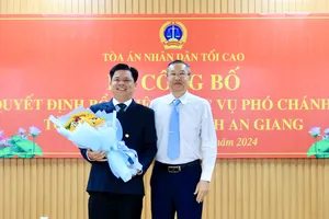 TAND tỉnh An Giang có tân phó chánh án 