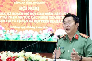 An Giang mở cao điểm tấn công, trấn áp các nhóm thanh thiếu niên phạm tội