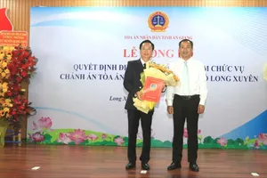 Chánh án TAND TP Châu Đốc làm Chánh án TAND TP Long Xuyên