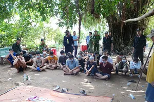 Công an An Giang phối hợp Bộ Công an triệt xóa sòng tài xỉu
