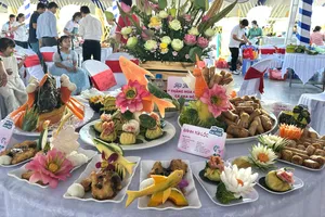 Các món ngon từ hội thi ẩm thực Đồng Tháp