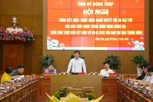 Phương án giảm 23 đầu mối, tinh gọn tổ chức bộ máy cấp tỉnh Đồng Tháp