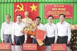 Trà Vinh có tân Chủ nhiệm Uỷ ban Kiểm tra Tỉnh uỷ 