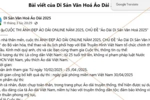 Đăng kí tham gia cuộc thi áo dài trên Facebook, 1 phụ nữ bị lừa 500 triệu đồng