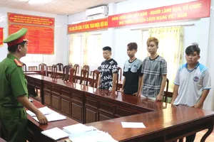 4 thanh niên bị khởi tố vì gây rối sau tiệc sinh nhật