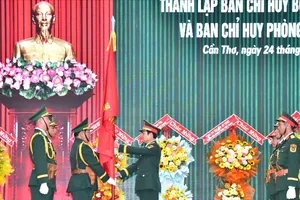 Quân khu 9 công bố quyết định tổ chức lại Bộ Chỉ huy quân sự cấp tỉnh