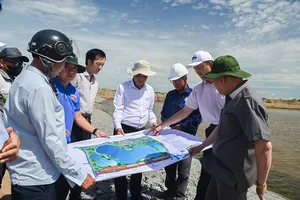 Bến Tre: Dự án hồ chứa nước ngọt Lạc Địa sẽ hoàn thành trước ngày 30-8