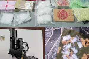 Công an TP Cần Thơ thu giữ hơn 2,7kg ma túy và súng quân dụng