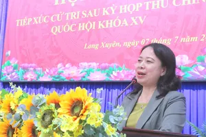 Phó Chủ tịch nước Võ Thị Ánh Xuân: Chính quyền địa phương 2 cấp phải thật sự hiệu lực, hiệu quả, gần dân...