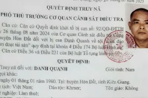 Truy nã bị can lừa đảo hơn 5,7 tỉ đồng tiền đặt cọc mua lúa ở An Giang