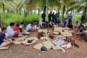 Cần Thơ: Triệt phá trường gà sát phạt hơn 1,6 tỉ đồng, tạm giữ 8 người