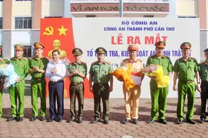 Cần Thơ: Ra mắt Tổ tuần tra, kiểm soát ANTT 