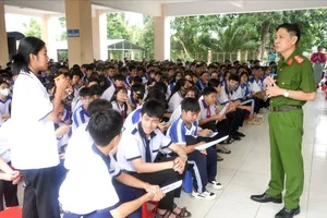 Cục Cảnh sát hình sự tuyên truyền phòng, chống tội phạm mua bán người 