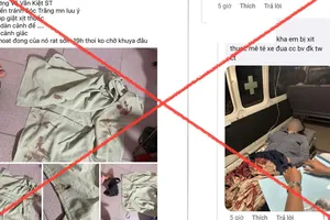 Cần Thơ: Mời làm việc người đăng tin 'cướp xịt thuốc mê' sai sự thật trên mạng xã hội