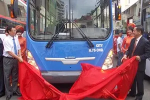 TP.HCM: Sẽ có 1/3 xe buýt chạy bằng khí CNG