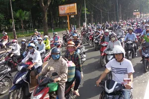 Bắt đầu mở rộng đường Hoàng Minh Giám lên 30 mét