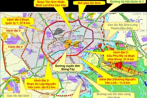 Áp lực hạ tầng giao thông siêu đô thị TP.HCM rất lớn