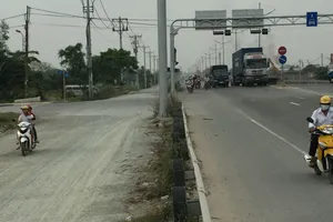 Xây 8km đường gom vào cao tốc TP.HCM – Trung Lương