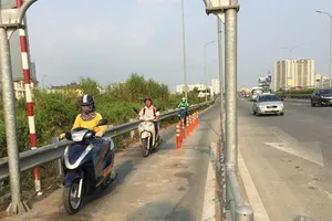 Đã dẹp dải bê tông làm chết người trên đường dẫn cao tốc