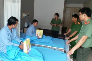 Công an viên ở Đồng Nai bị đâm vào mặt bằng căm xe