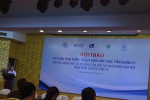 Doanh nghiệp phản ứng thủ tục công bố ATTP