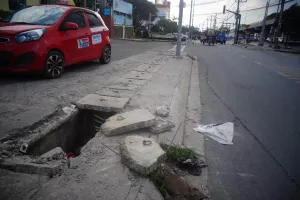 Nắp mương nguy hiểm đã được thay mới