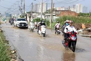 Chấm dứt tình trạng đường vẫn ngập cả khi trời nắng