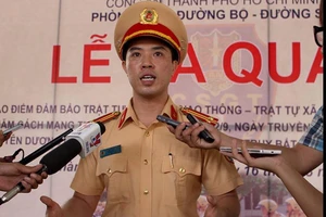 Ông Huỳnh Trung Phong làm trưởng phòng CSGT TP.HCM 