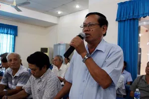 Cử tri chưa hài lòng việc xử lý ông Võ Kim Cự