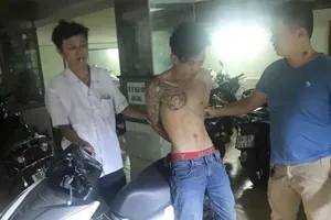 Theo định vị, CSGT Phú Lâm tóm được kẻ trộm xe AirBlade