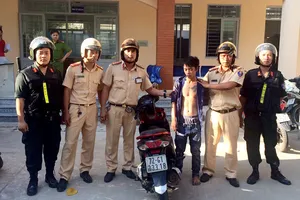 Trộm xe tay ga từ Bình Thuận vào TP.HCM thì bị bắt