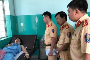 CSGT TP.HCM thông tin vụ chiến sĩ bị kéo lê gần 20 m