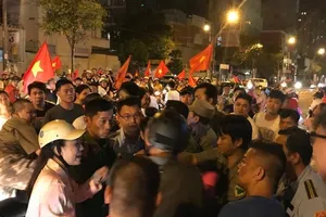 TP.HCM tạm giữ 56 xe máy đêm Việt Nam thắng Philippines