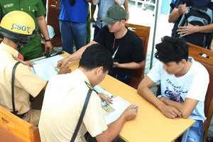 Quận 2 lật tẩy 6 tài xế dương tính ma túy khai do thuốc cảm